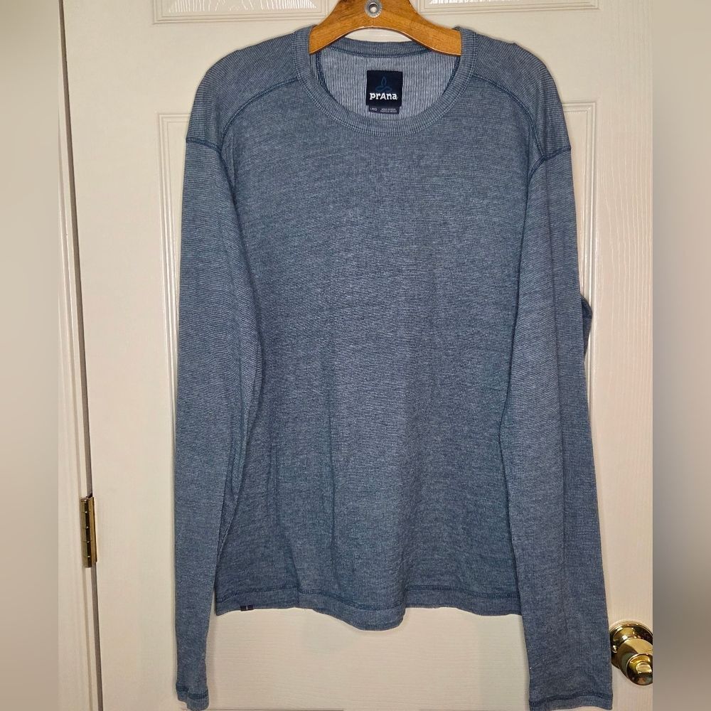 prAna Men's Keller Long Sleeve Crew Size Large